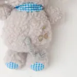 ぞうさんギンガムチェックリボンぬいぐるみ