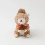リスさんギンガムチェックリボンぬいぐるみ