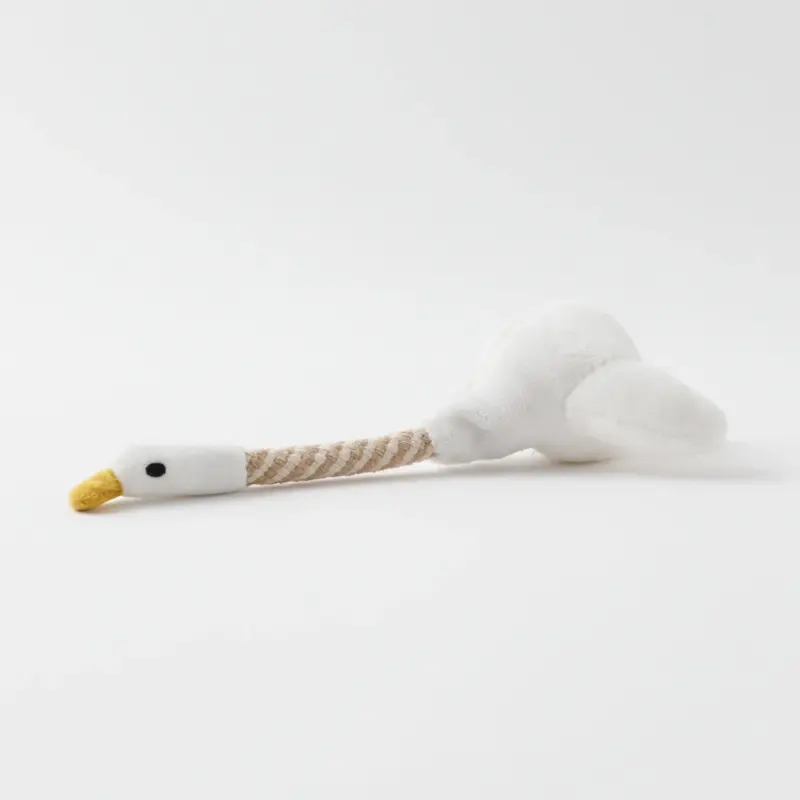 くび長ロープのあひるさん