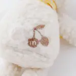 ひつじさんギンガムチェックリボンぬいぐるみ