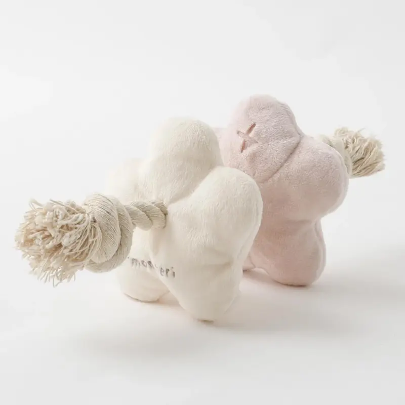 ノーズワークお花型ロープおもちゃ