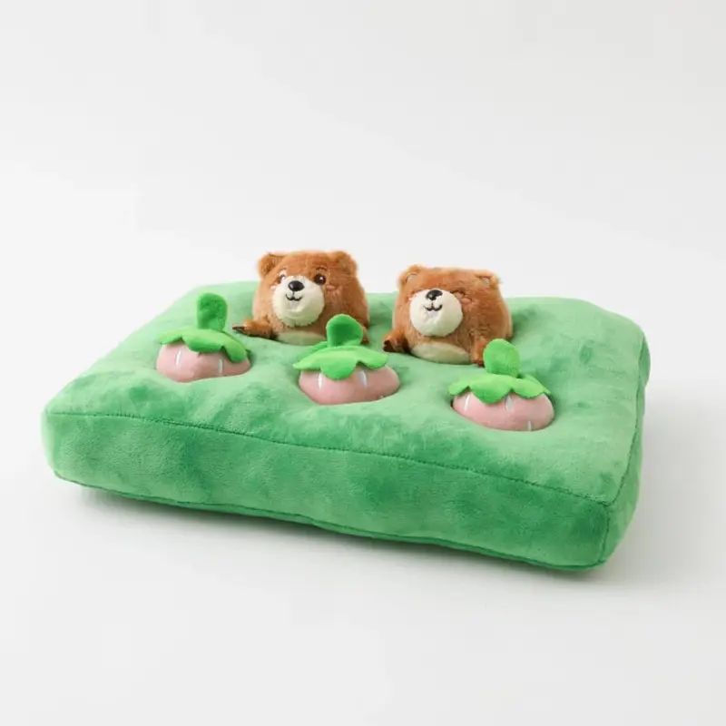 ノーズワークいちごと森の動物のおもちゃ