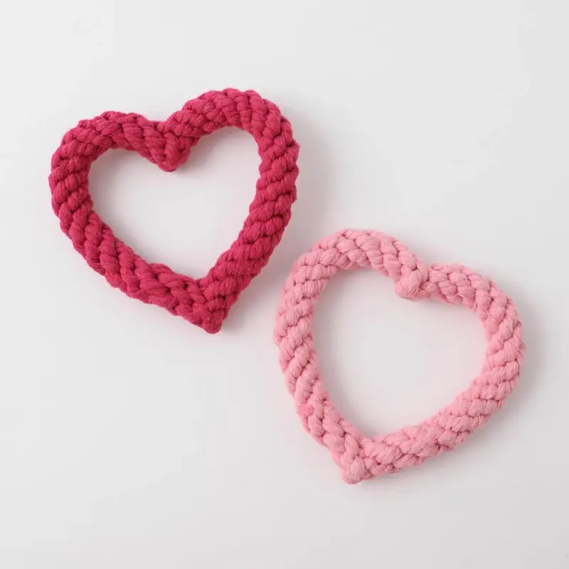 ハートのロープおもちゃSET