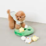 とりさん親子のノーズワークおもちゃ