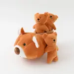 くまさんスリッパとなかまたちのおもちゃ