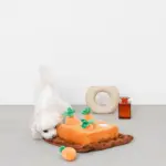 ノーズワーク4つのにんじん畑のおもちゃ