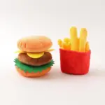 ハンバーガーとポテトのおもちゃ