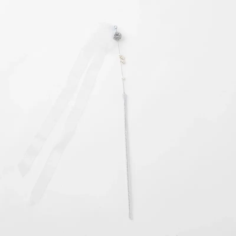 リボン付ビーズねこじゃらし