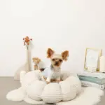 ギンガムチェックドーナツクッションベッド