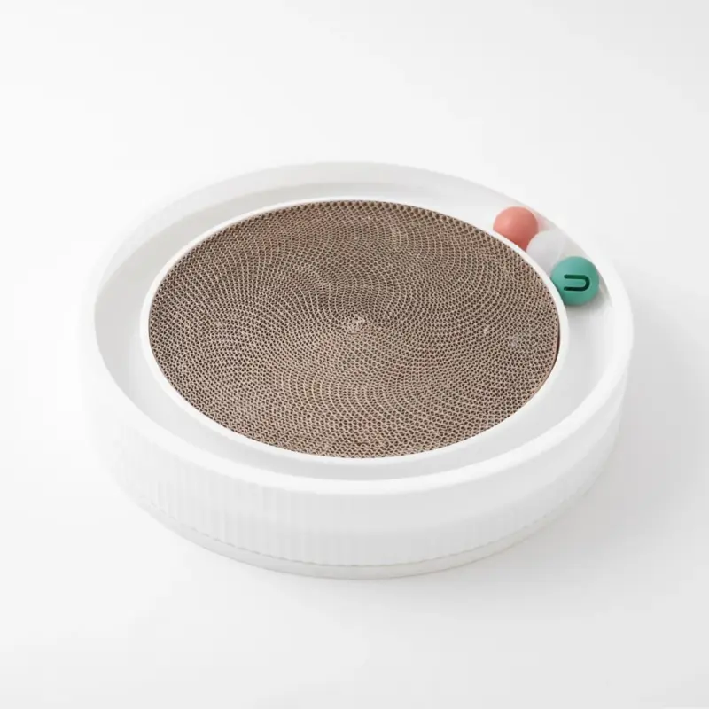 コロコロボール付サークル爪とぎ