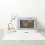 スコップ付スクエアキャットトイレ