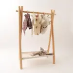 ラタンハンガーラック