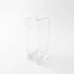 ガラスフラワーベース ゴールド淵