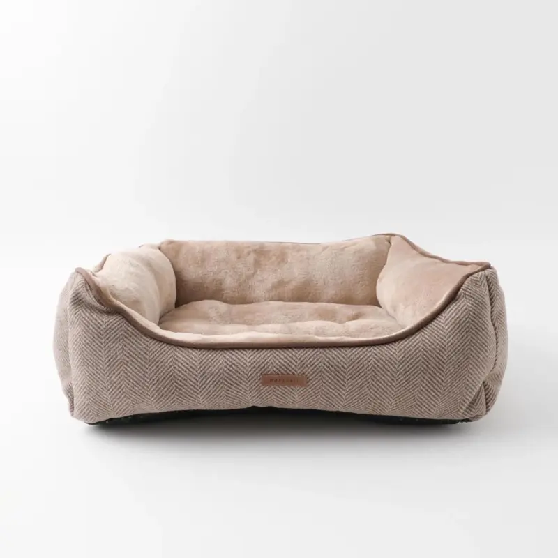 ヘリンボーンクッションベッド