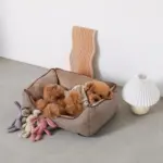 ヘリンボーンクッションベッド