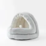 ポンポン付セミクローズドベッド S