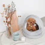 ポンポン付セミクローズドベッド S