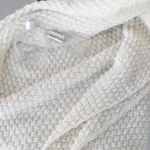 ベッドスローブランケット タッセル付