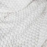 ベッドスローブランケット タッセル付