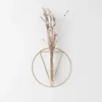 サークル型ウォールフラワーベース フック付