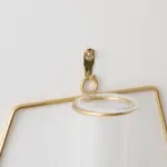 サークル型ウォールフラワーベース フック付