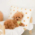 フラワークッション 横長