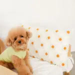 フラワークッション 横長