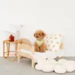 フラワークッション 横長