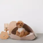 クッション付フェルトベッド