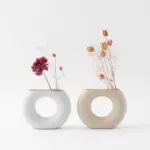 ドーナツフラワーベース