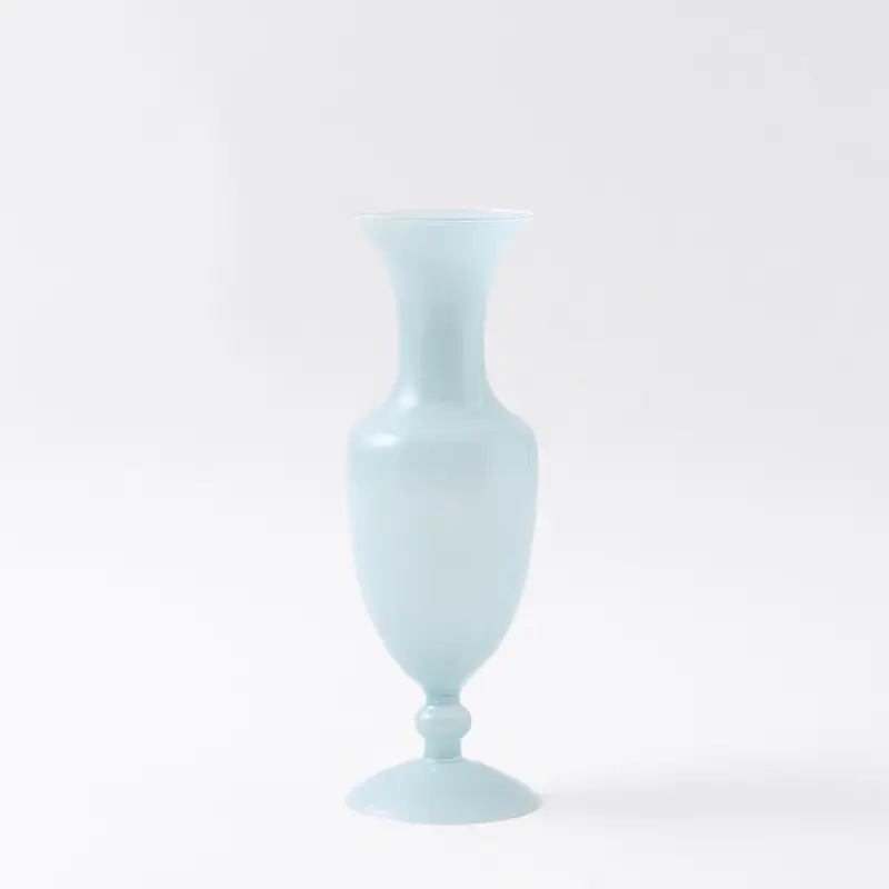 クラシックフラワーベース　ブルー