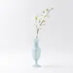 クラシックフラワーベース　ブルー