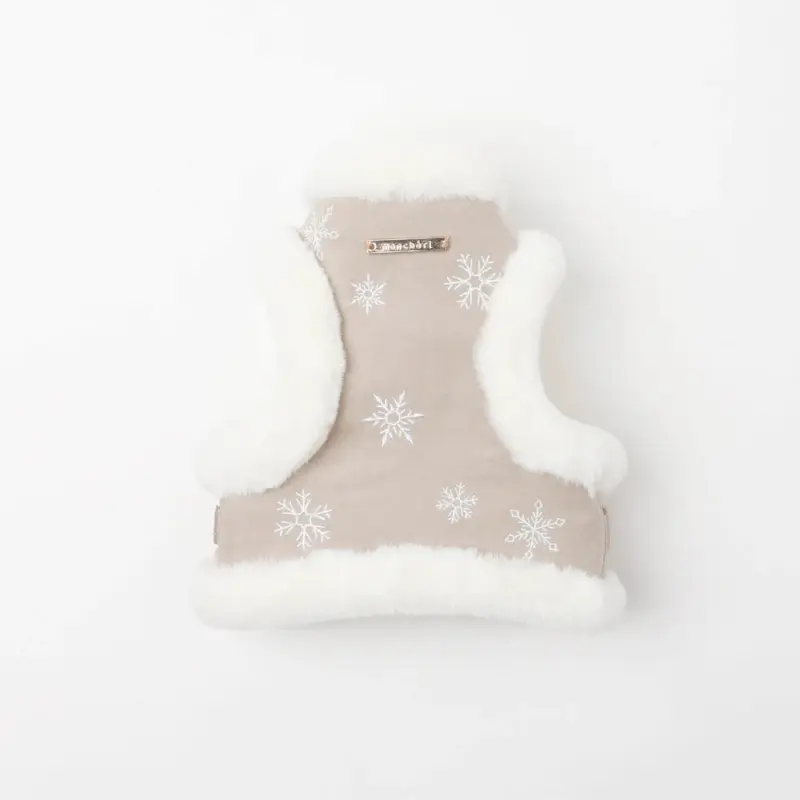 スノー刺繍ハーネス+リードSET【名入れ刺繍対応】