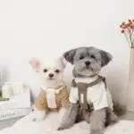 PUレザー×ワッフルハーネス