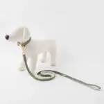 アニマル柄カラー＋リードSET【名入れ彫刻対応】