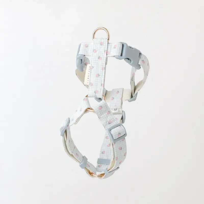 ギンガムチェックいちごハーネス