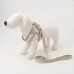 バイカラーハーネス＋リードSET【名入れ刺繍対応】