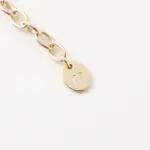 サークルチャームチェーンネックレス【名入れ彫刻対応】