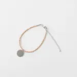 レザークラフトサークルネックレス