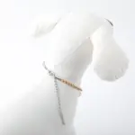 レザークラフトサークルネックレス