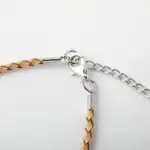 レザークラフトハートネックレス