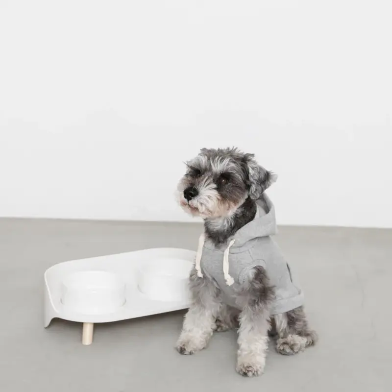 ダイニングテーブルダブルフードボウル