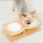 ウッドスタンドカーブダブルフードボウル