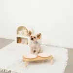 ナチュラルウッドダブルフードボウル