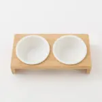 ウッドスタンドミニフードボウル